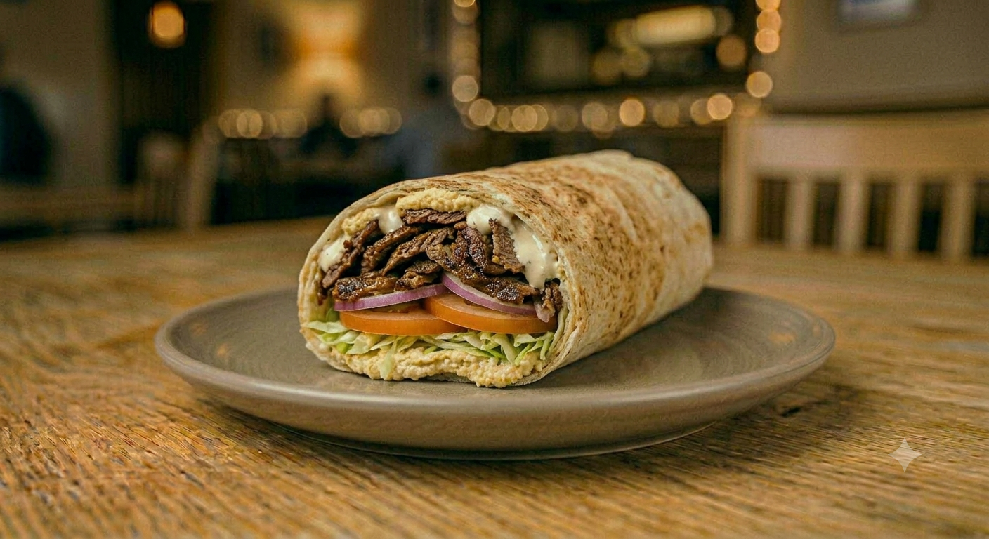 Beef shawarma